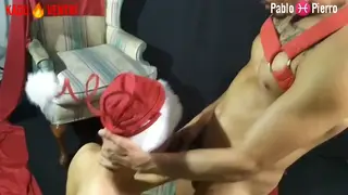 Latino Twinks Share Holiday Bareback Compilation
