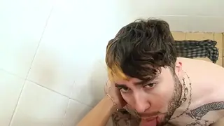 Group of Men Share Passionate Sex in the Shower