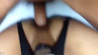 Japanese Man Takes BBC in Homemade Interracial Clip