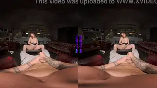 Curvy Redhead Rides Hard in Immersive VR POV