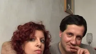 Voluptuous Redhead Rides Cock in Italian Casting Clip