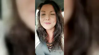 MILF Gives Stranger a Public Blowjob Then Walks Cum-Dripping