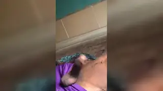 Black Stud Gets His Cock Worshipped in a Quick Suck