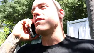 Petite Blonde Takes Muscular Stud's Cock in Ass and Face