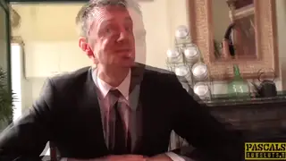 Busty British Submissive Endures Rough Anal Bondage