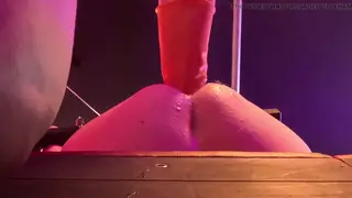 Femdom Stretches Her Sub With Deep Double-Hand Anal Fisting