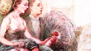 Classic Erotic Illustrations Unfold in Vintage Style