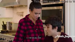 Indian MILF Rides Stepson in Standing and Missionary
