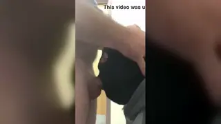 Dominant Man Face-Fucks Submissive Partner at Office Desk