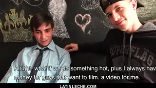 Latina Studs Share a Hairy Bareback Threesome