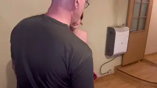 Submissive Wife Endures Femdom Machine and Spanking
