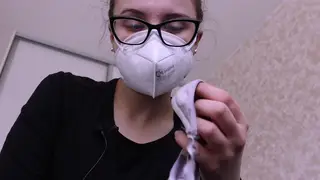 Curvy Roommate Teases With Dirty Thong Collection in POV