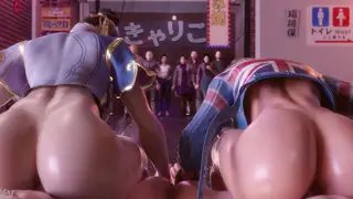 Curvy Rivals Ride Hard in Big-Ass Showdown