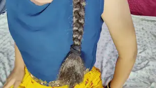 Indian Stepsister Takes Hard Anal and Handjob