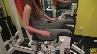 Redhead Cheats on Boyfriend for Cash in Public POV