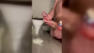 Hairy Bear Daddy Fires a Massive Load