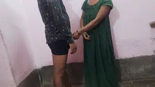 Indian Teen Nanny in Uniform Fucked by Husband