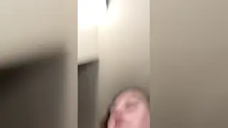 European MILF Fills Cup With Hot Piss at Hotel