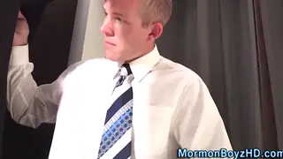 Uniformed Jock Takes Two Men Bareback