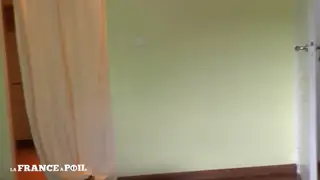 Curvy BBW Roommate Surprises with Standing Anal