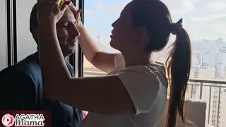 Latina MILF Enjoys Holiday Anal and Mouthful