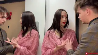 Indian Courtesan Performs Erotic Dance for Wealthy Patron