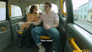 Latina Stranger Rides Driver in Outdoor Car Encounter