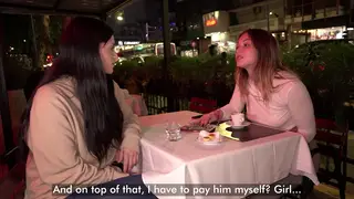 Blonde Latina Takes Charge in Rough Cuckold Session