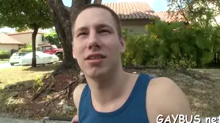 Black Stud Delivers Sloppy Blowjob Before Explosive Cumshot