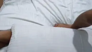 Hairy Girlfriend Takes a Hard Pounding in a Hotel Room