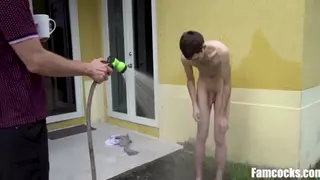 Stepdad Guides Stepson Through Shame-Free Bareback Lesson