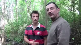 European MILF Takes Two Strangers in a Rough Double Penetration