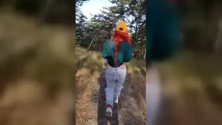 Voluptuous BBW Flashes Big Ass Before Public Doggystyle