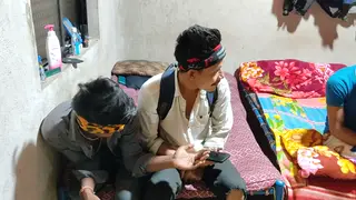 Indian Delivery Boy Joins Two College Students for a Threesome