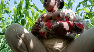 Blonde Indian Wife Rides in Doggystyle