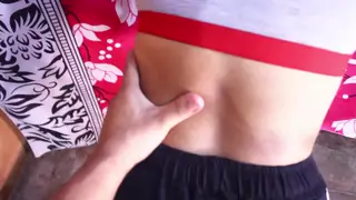 Curvy Indian Girlfriend Enjoys Massage Before Doggystyle