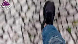 Dominant Bear Demands Foot Worship in POV