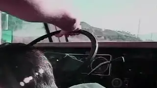 Latino Hunk Receives Blowjob in Parked Car