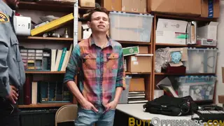 Twink Caught Stealing Services a Cop's Cock