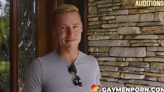 First-Time Twinks Audition with Nervous Blowjob Performances