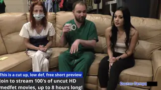 Tattooed Asian Patient Takes Anal Exam in POV