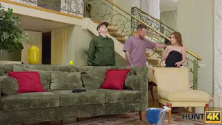 Petite European Teen Submits to Anal While Military Husband Watches