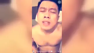 Asian Guy Explores His Curiosity in a Private Moment