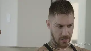Interracial Roommates Share a Passionate Bareback Fuck