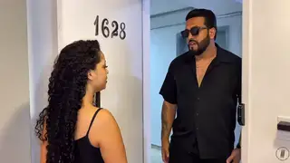 Latina Brunette Rides Hard After Deep Throat