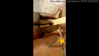 Curvy Bottom Rides a Borrowed Dildo Deep