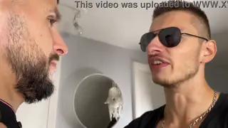 Two Fit Guys Share a Passionate Blowjob Session
