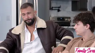 Two MILFs Swap Partners for a Rough Group Creampie