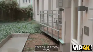 Blonde Stranger Rides POV While Husband Watches Nearby