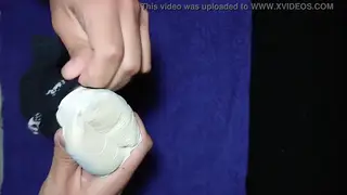 Guy Shows How to Build a Homemade Masturbator